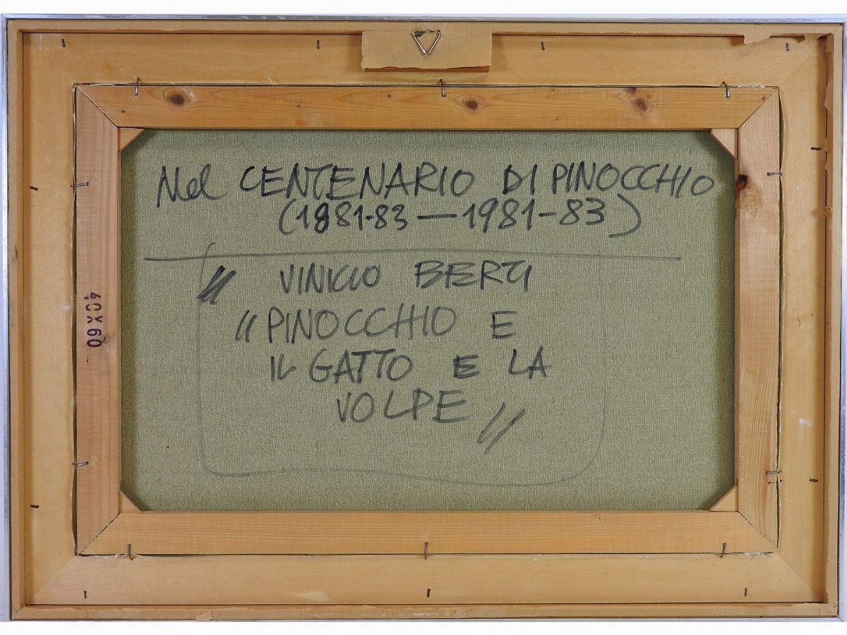 Vinicio Berti - Pinocchio e il Gatto e la Volpe 1982