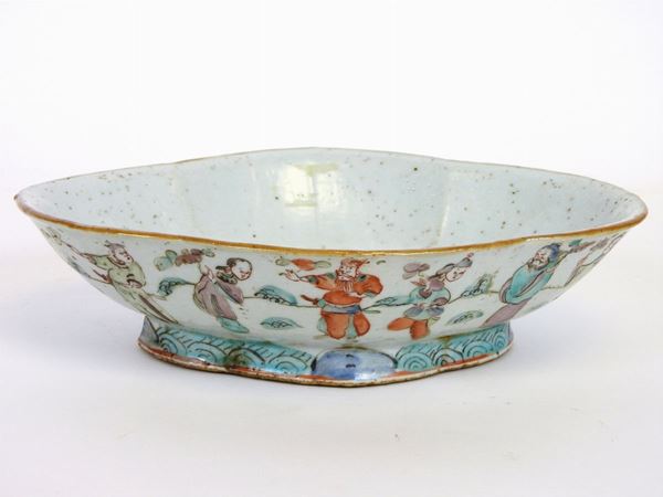 Painted Porcelain Bowl
