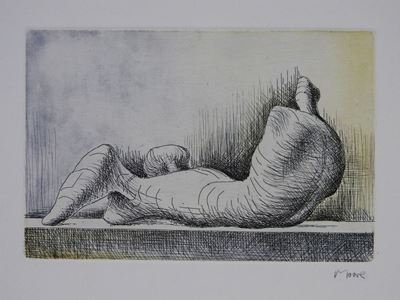 Reclining Figure Right 1976