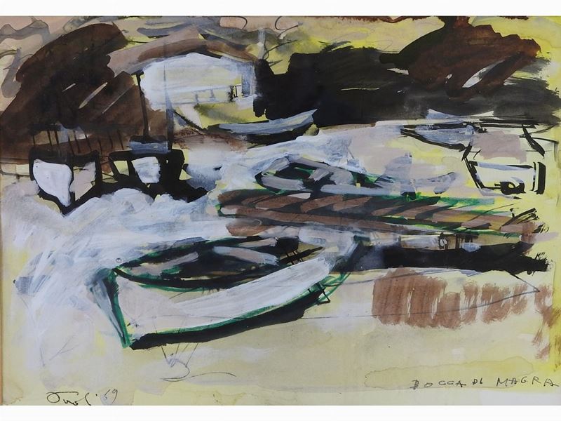 Bruno Paoli - Bocca di Magra 1969 e Figure 1972