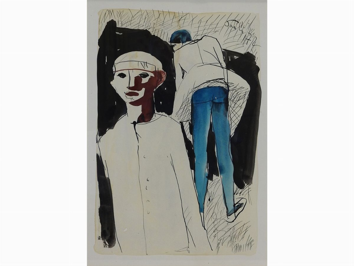 Bruno Paoli - Bocca di Magra 1969 e Figure 1972