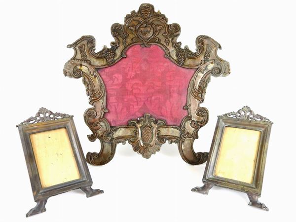 Three Metal Altar Cards  - Auction An antique casale: Furniture and Collections - II - III - Maison Bibelot - Casa d'Aste Firenze - Milano