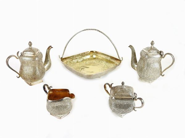Silver Tea and Coffee Set  - Auction Furniture and Paintings from a house in Val d'Elsa - Lots 1-303 - I - Maison Bibelot - Casa d'Aste Firenze - Milano