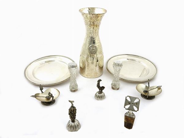 Silver and Silver-plated Lot  - Auction Furniture and Paintings from a house in Val d'Elsa - Lots 1-303 - I - Maison Bibelot - Casa d'Aste Firenze - Milano