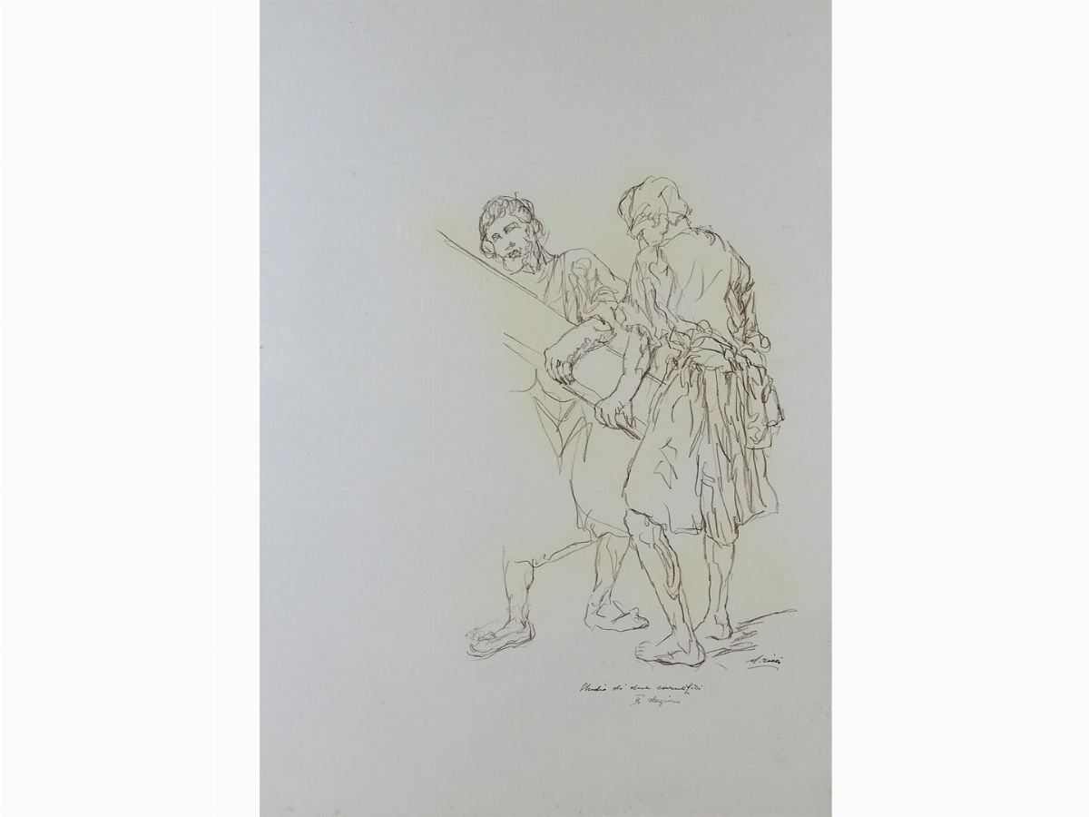 Dante Ricci - Studi per la Via Crucis