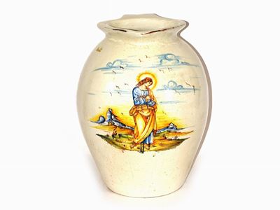 Orcetto in Terracotta Smaltata