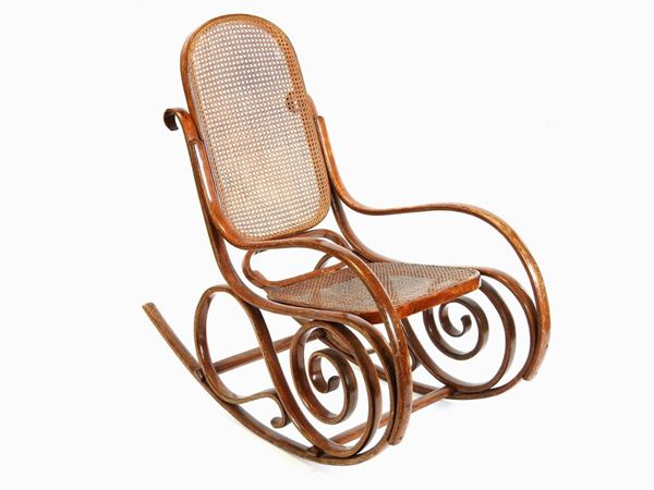 Bentwood Rocking Chair  (19th Century)  - Auction An antique casale: Furniture and Collections - I - II - Maison Bibelot - Casa d'Aste Firenze - Milano