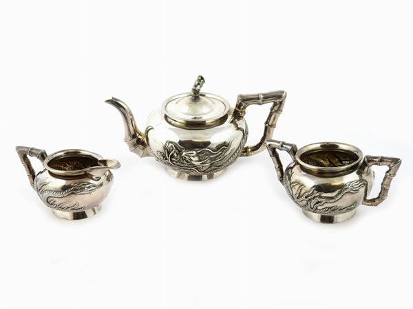 Silver Tea Set  (China, 19th Century)  - Auction An antique casale: Furniture and Collections - II - III - Maison Bibelot - Casa d'Aste Firenze - Milano
