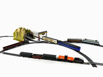 Rivarossi - Lima, Lotto di Treni, Binari e Accessori