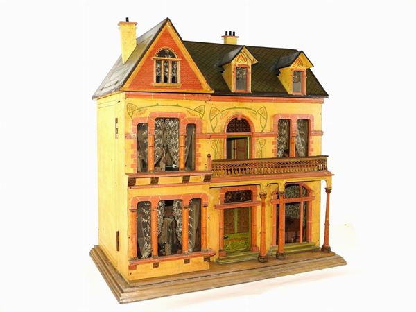 Casa da bambole in legno
