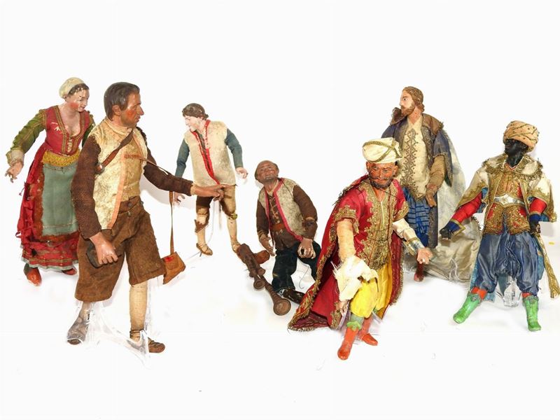 Gruppo di Personaggi da Presepe