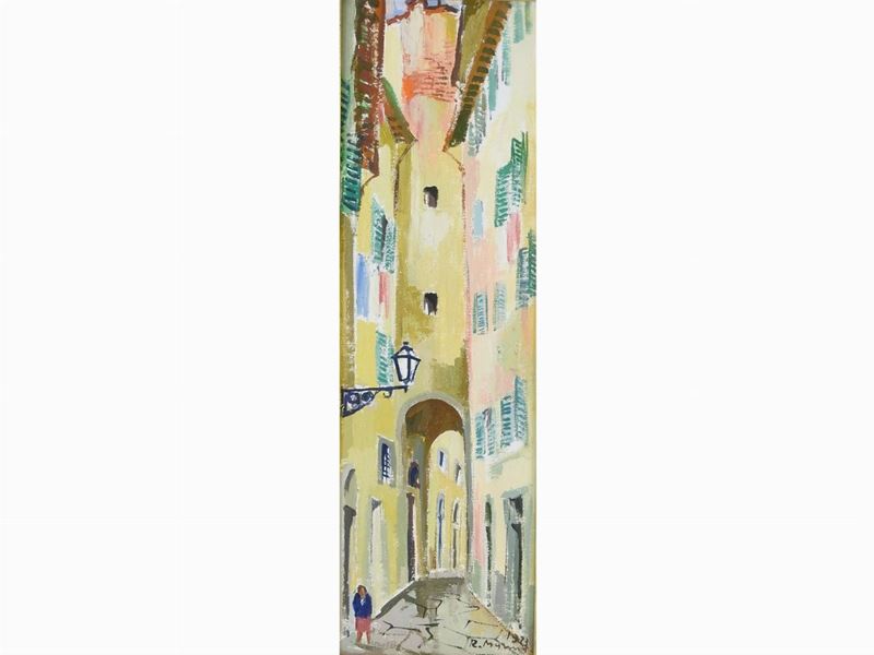 Rodolfo Marma - Vicolo del Gomitolo D'oro 1973