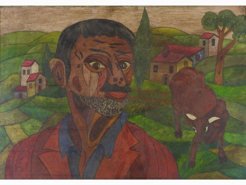 Giuseppe Serafini - Omaggio a Ligabue