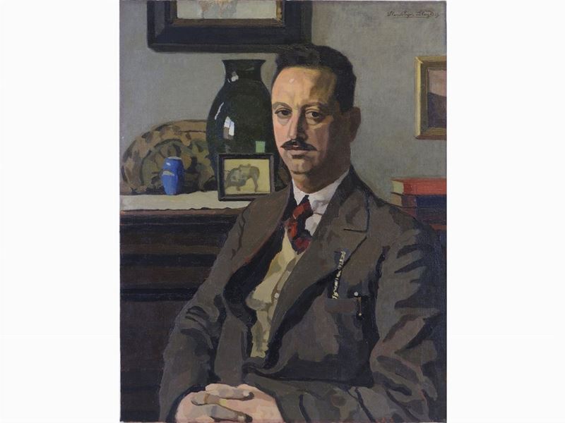 Llewelyn Lloyd - Ritratto di Gino Masini 1929