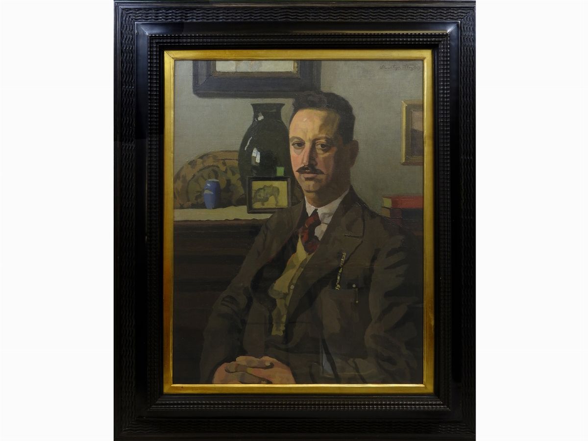 Llewelyn Lloyd - Ritratto di Gino Masini 1929