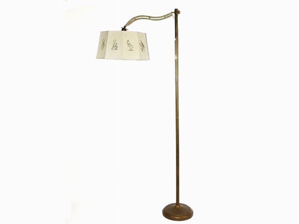 Gilded Metal Floor Lamp  - Auction An antique casale: Furniture and Collections - I - II - Maison Bibelot - Casa d'Aste Firenze - Milano