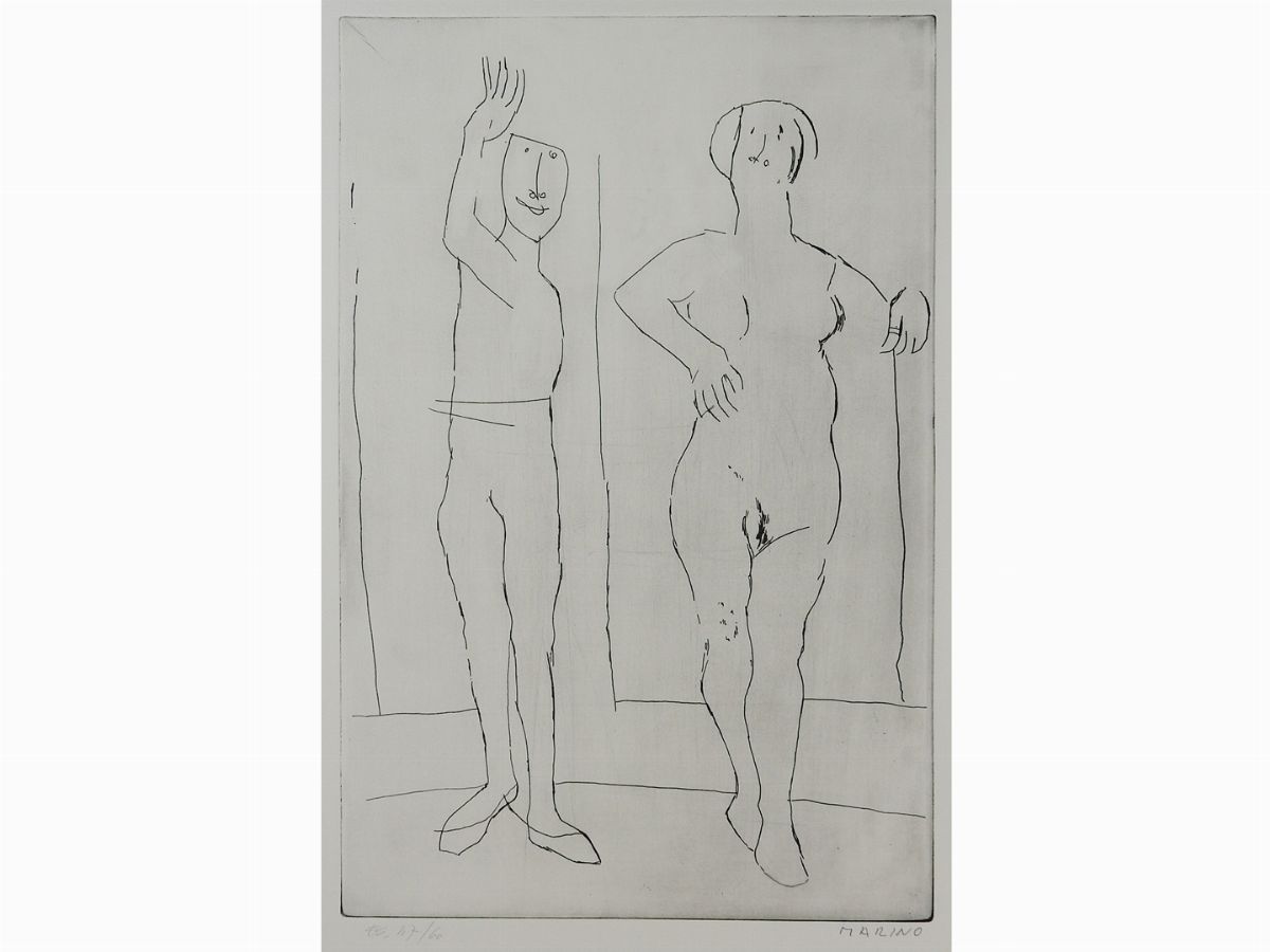 Marino Marini - Opera Grafica 1972