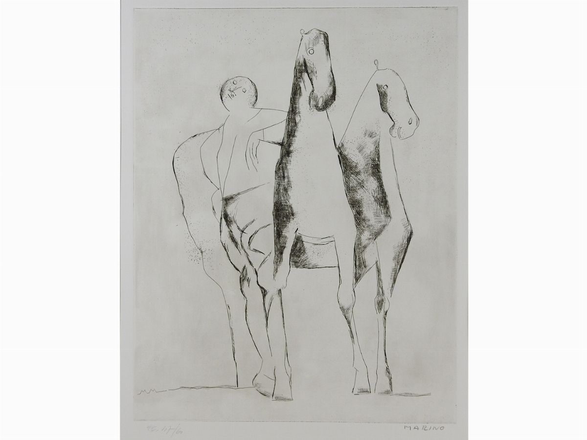 Marino Marini - Opera Grafica 1972