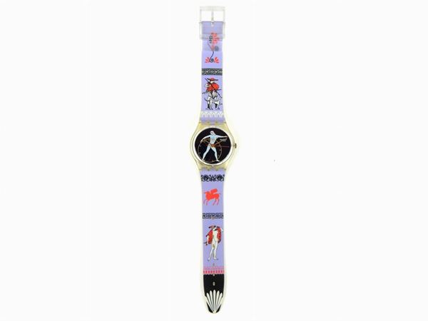 Swatch Quartz Discobolus GK141 (1992) - Auction Swatch Mania: a