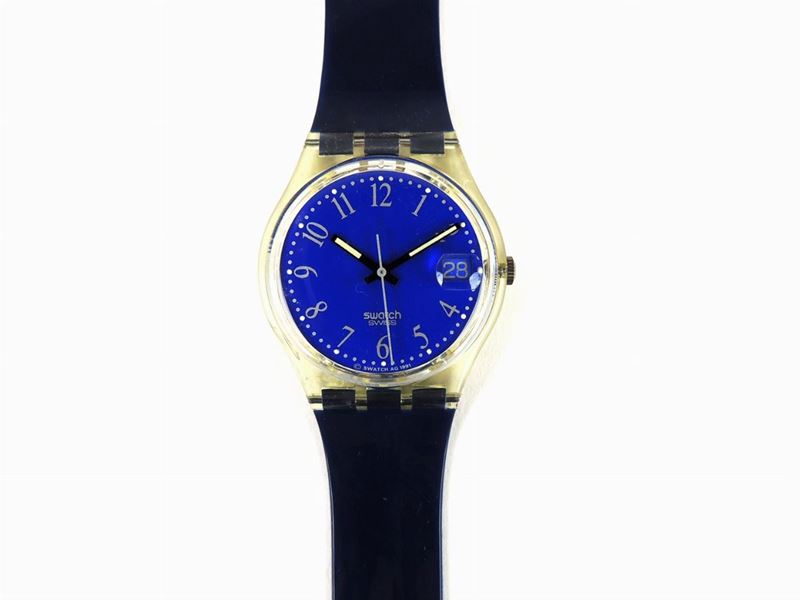 Swatch Quartz Blu Lui Gk400