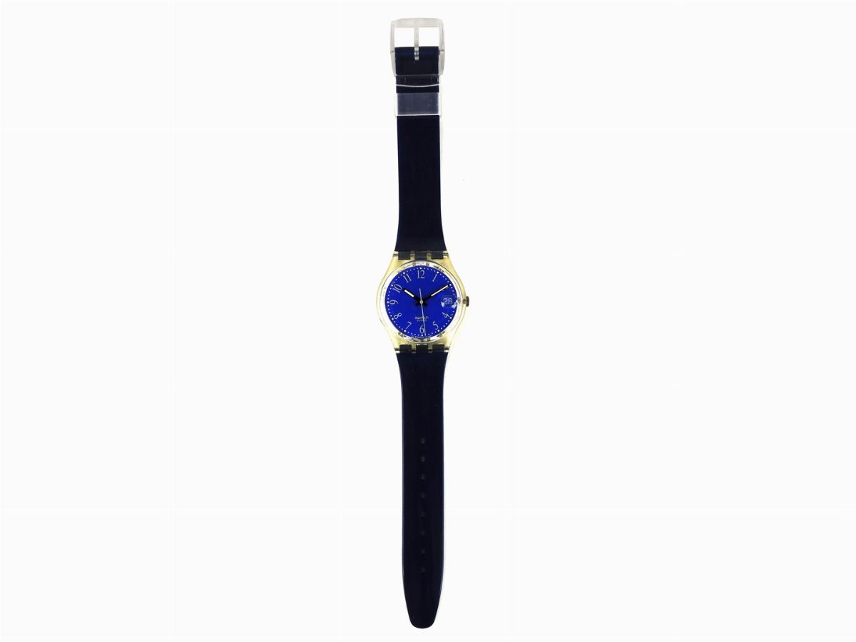 Swatch Quartz Blu Lui Gk400