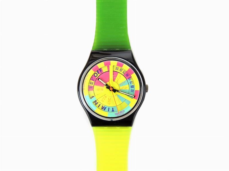 Swatch Quartz World Record Gb721