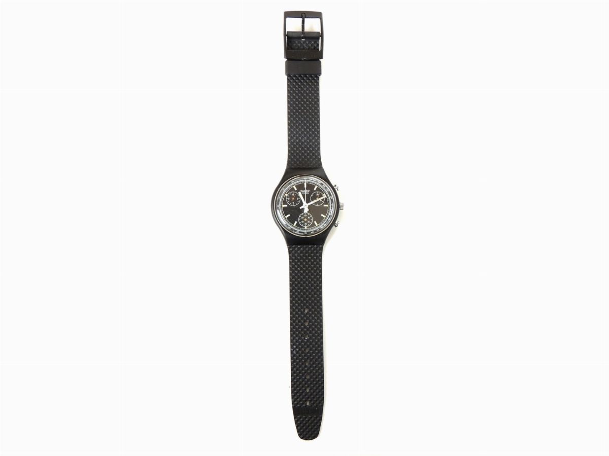 Swatch Chrono Black Friday Scb100