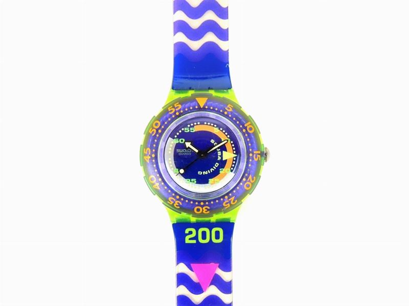 Swatch Scuba 200 Coming Tide Sdj100