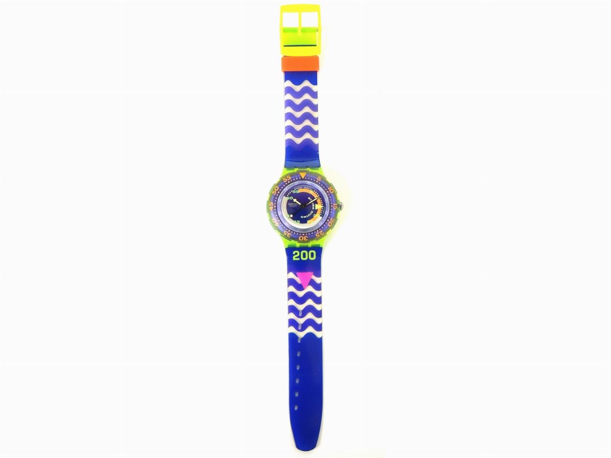 Swatch Scuba 200 Coming Tide Sdj100