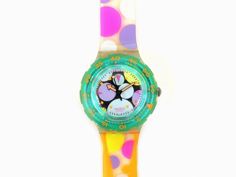 Swatch Scuba 200 Sea Grapes Sdk105