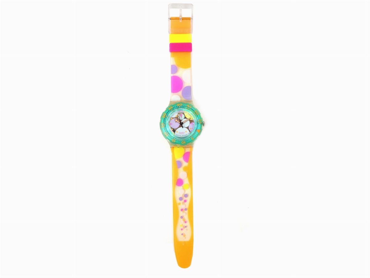 Swatch Scuba 200 Sea Grapes Sdk105