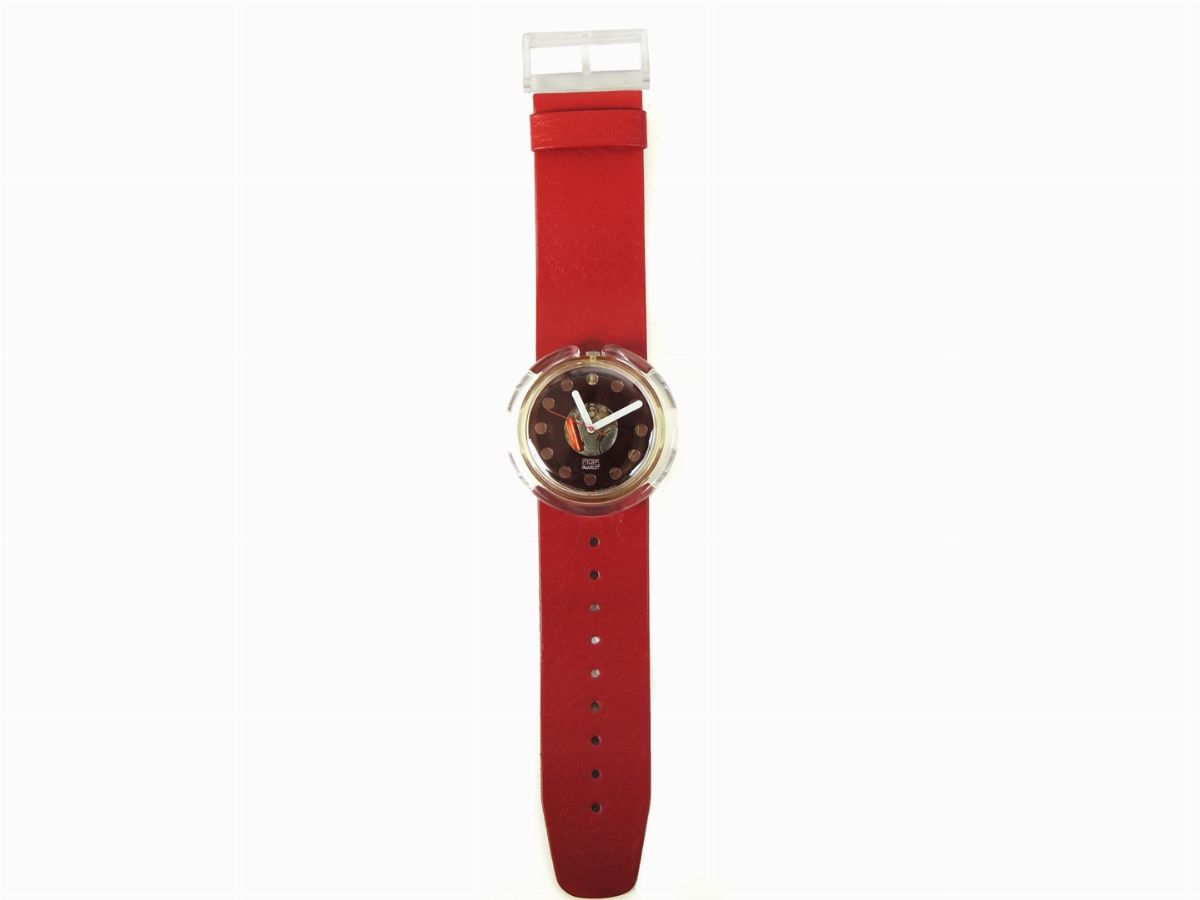 Swatch Pop Secret Red Pwk142