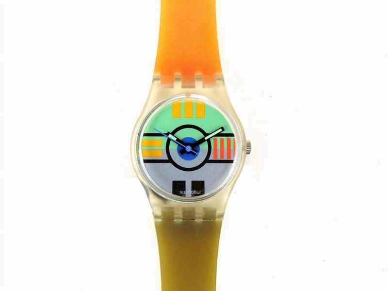 Swatch Quartz Lady Flamingo Lk107