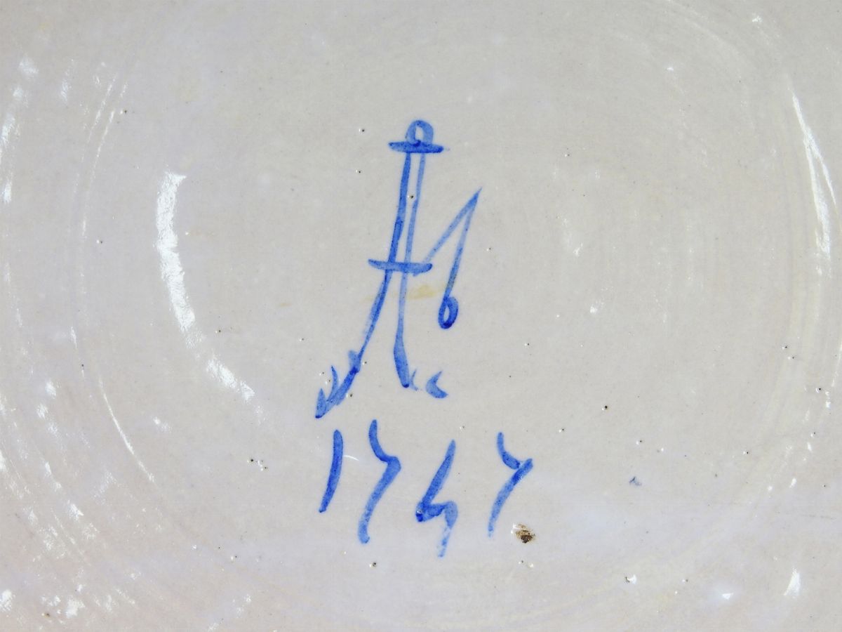 Coppia di Piatti in Maiolica