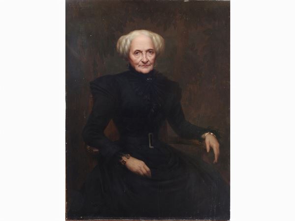 Gabriel Villard - Portrait of a Noblewoman 1899