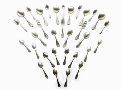 Lotto di Posate in Argento