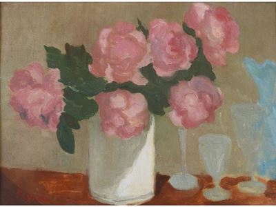 Natura Morta con Vaso di Fiori