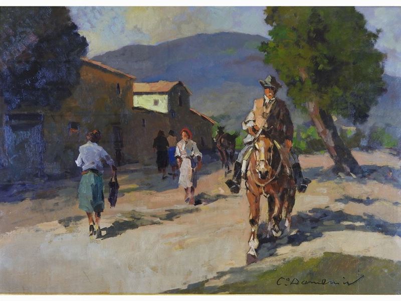 Carlo Domenici - Il Buttero