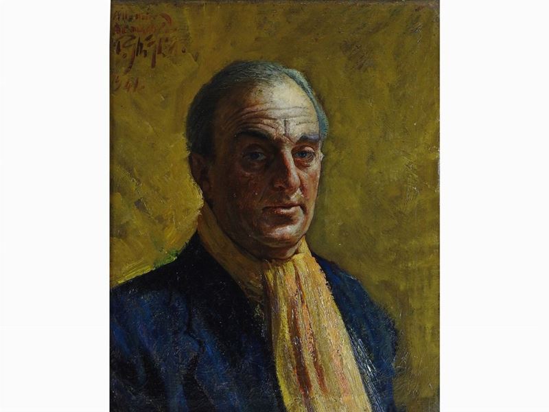 Paolo Ghiglia - Ritratto Maschile 1941