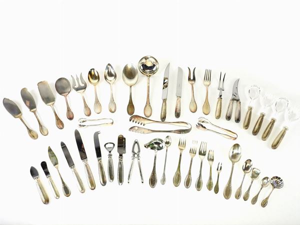 Silver Cutlery Set  (Calegaro)  - Auction An antique casale: Furniture and Collections - II - III - Maison Bibelot - Casa d'Aste Firenze - Milano