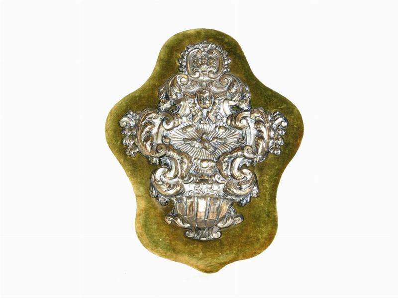 Acquasantiera Pensile in Argento