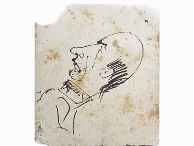 Caricatura di Ardengo Soffici