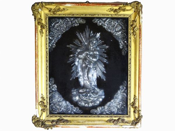 Silver Low-relief  (Genoa, first half of 19th Century)  - Auction An antique casale: Furniture and Collections - II - III - Maison Bibelot - Casa d'Aste Firenze - Milano
