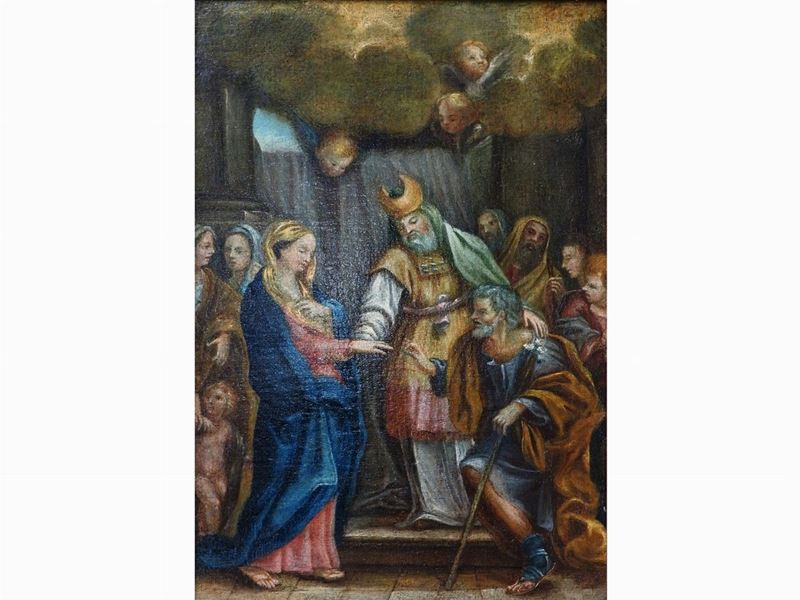 Scuola Toscana del XVIII Secolo - Sposalizio della Vergine