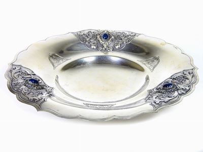 Cestino Rotondo in Argento