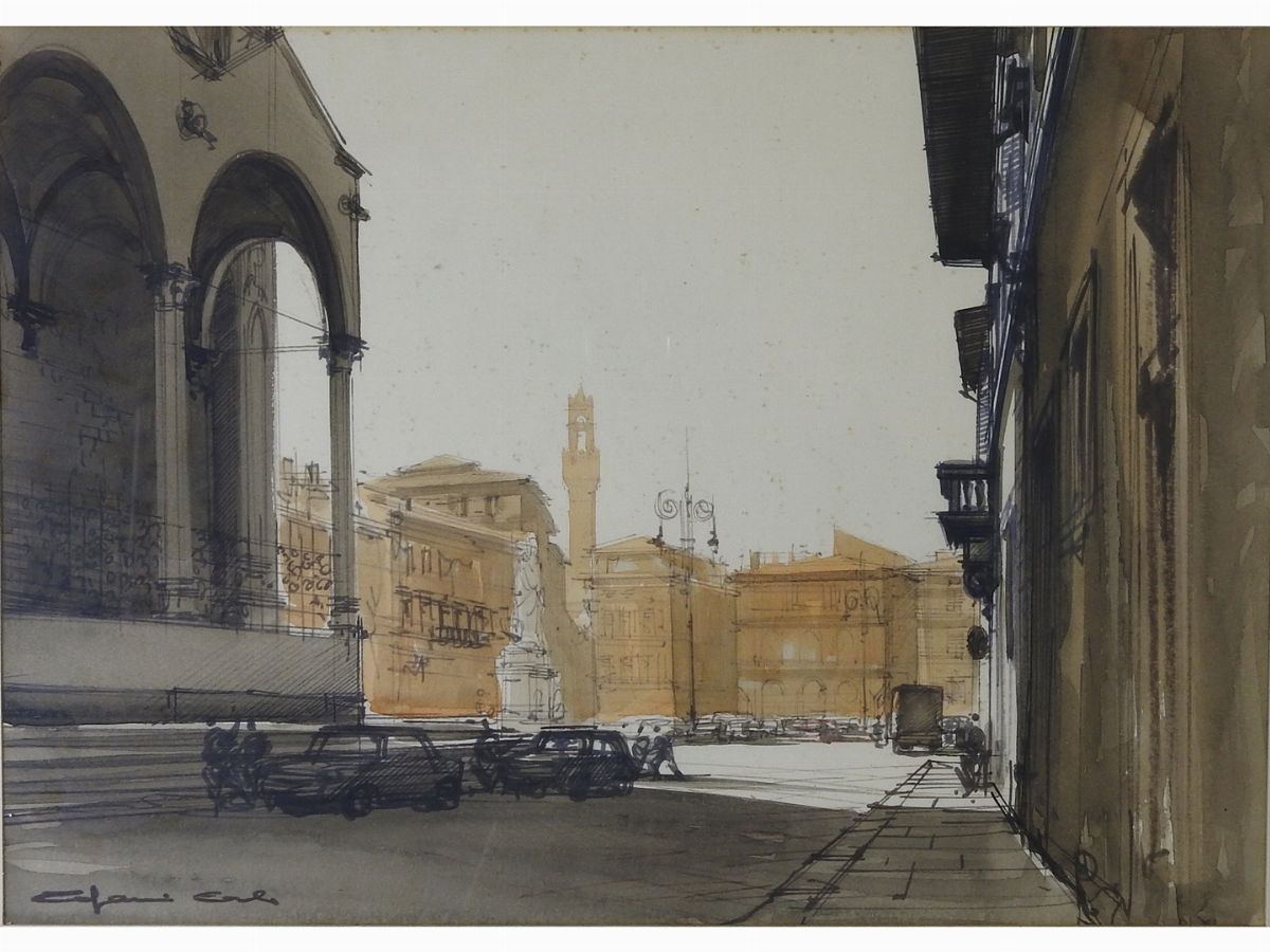 Carlo Capanni - Scorci Fiorentini