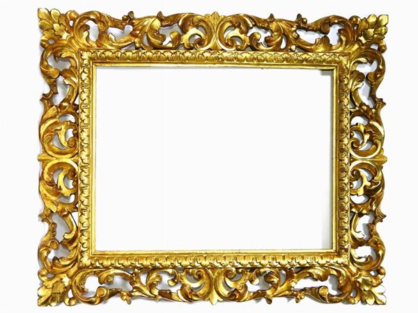 Giltwood Frame  (Florence, 19th Century)  - Auction An antique casale: Furniture and Collections - II - III - Maison Bibelot - Casa d'Aste Firenze - Milano