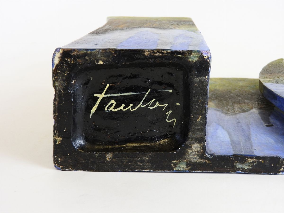 Marcello Fantoni - Vaso in Terracotta Smaltata