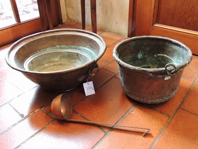Lotto di Oggetti D'epoca in Rame