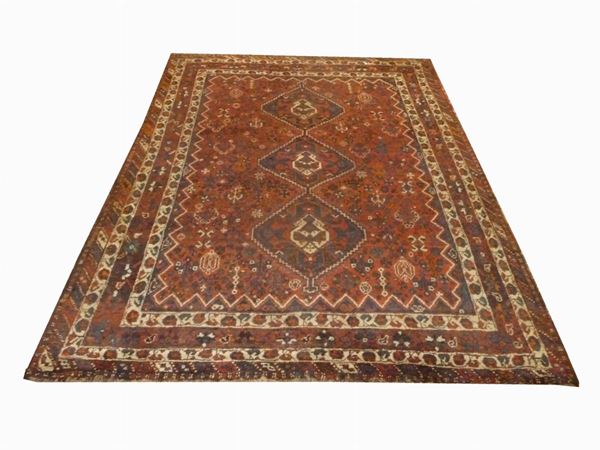 Persian Shiraz Carpet  - Auction The collector's house: Antique, Modern and Oriental Art - Lots: 450-673 - III - Maison Bibelot - Casa d'Aste Firenze - Milano